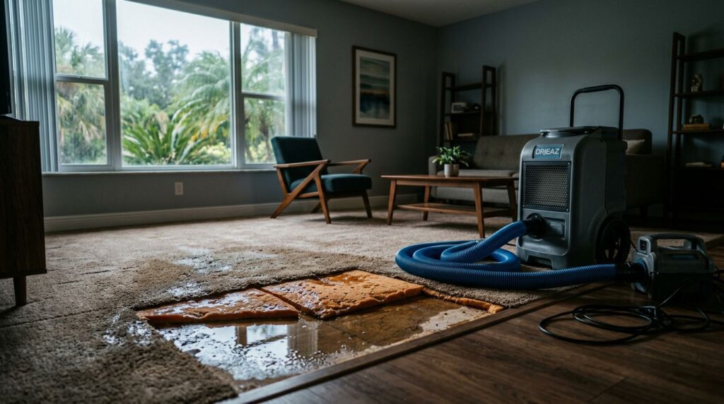Can Soaked Carpet Be Saved After a Florida Leak?