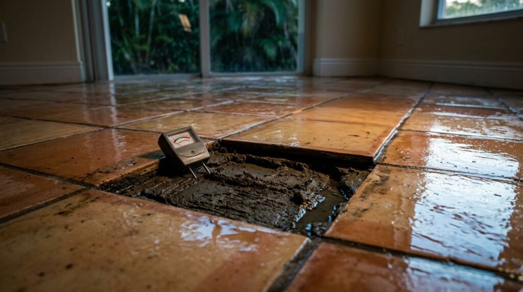 Can Water-Damaged Tile Floors Be Saved in Florida?