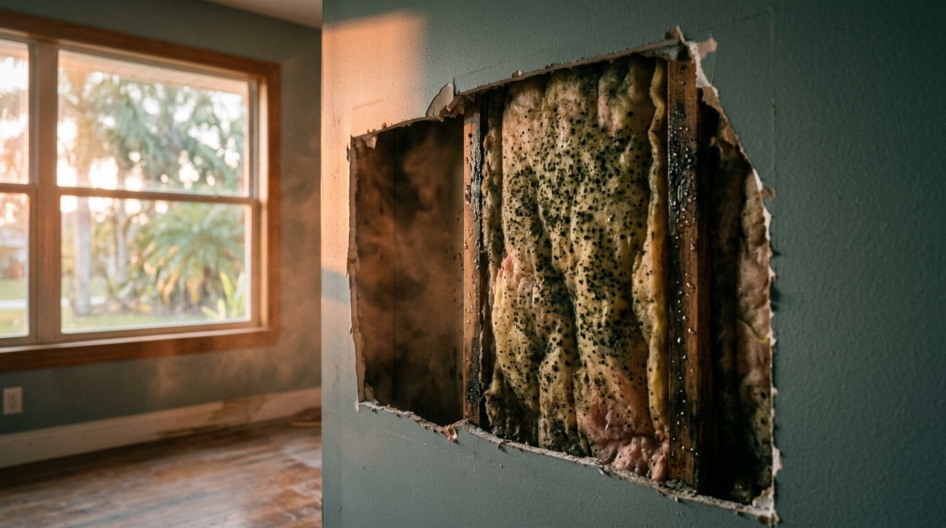 Signs of Mold Behind Walls in Cape Coral Homes